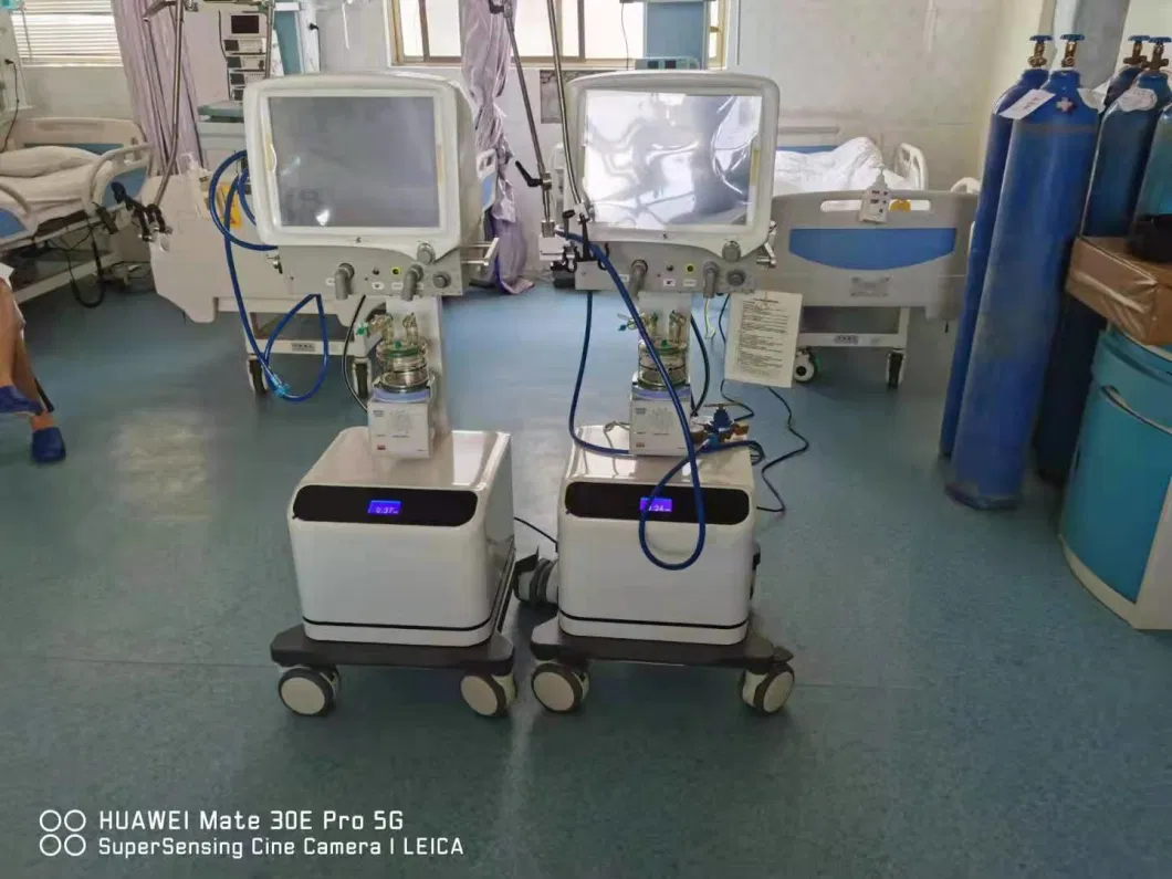 Superstar Med S1100 Portable ICU Machine for Hospital Cheap Price Ventilator