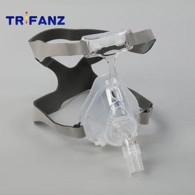 ICU 人工呼吸器用ヘッドギア付き再使用可能なシリコン Niv マスク